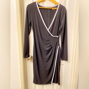 Calvin Klein Back Dress with white trim